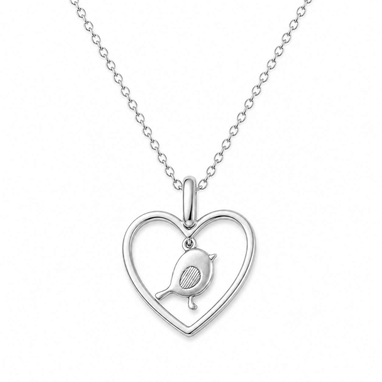 I Love Robins Necklace - The Pet Drop