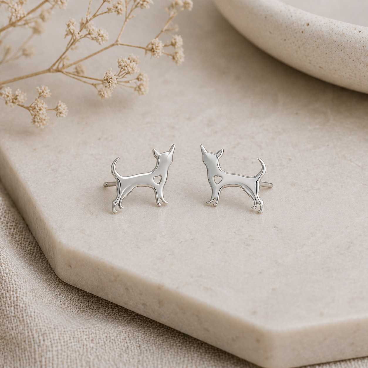Chihuahuas Love Earrings - The Pet Drop