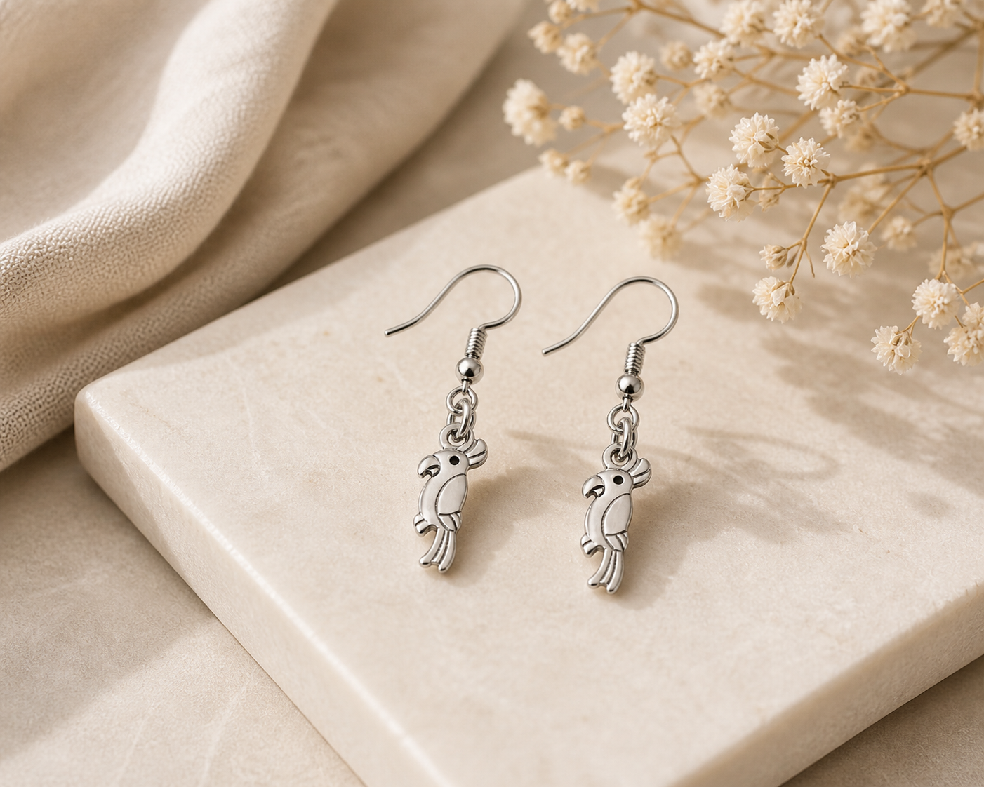 Pretty Parrot Earrings - The Pet Drop