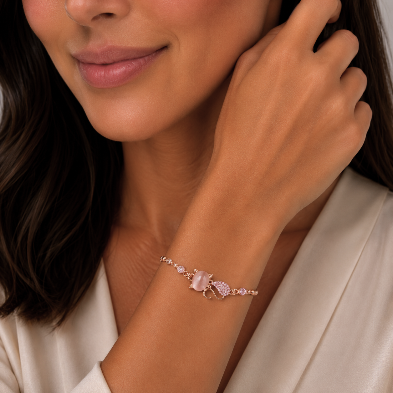 Crystal Cat Bracelet - The Pet Drop