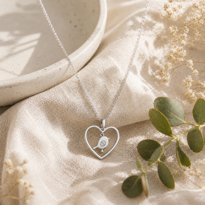 I Love Robins Necklace - The Pet Drop