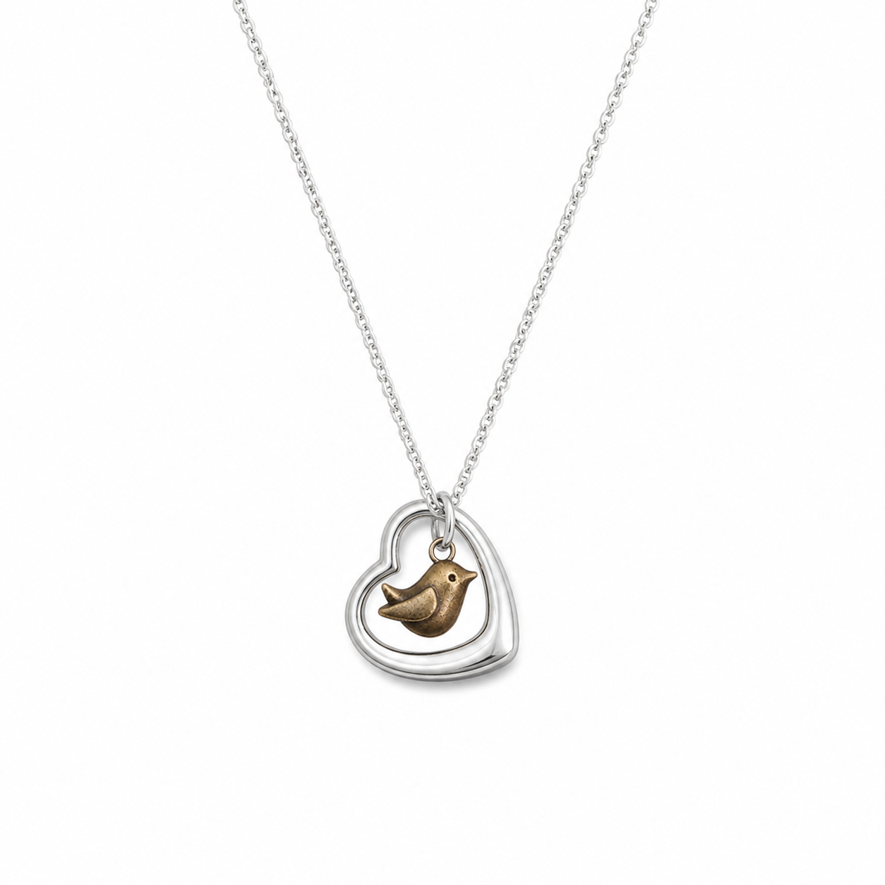 Robin in my Heart Ember Edition Necklace - The Pet Drop