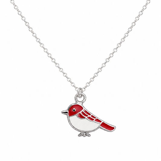 Forever Red Robin Necklace - The Pet Drop