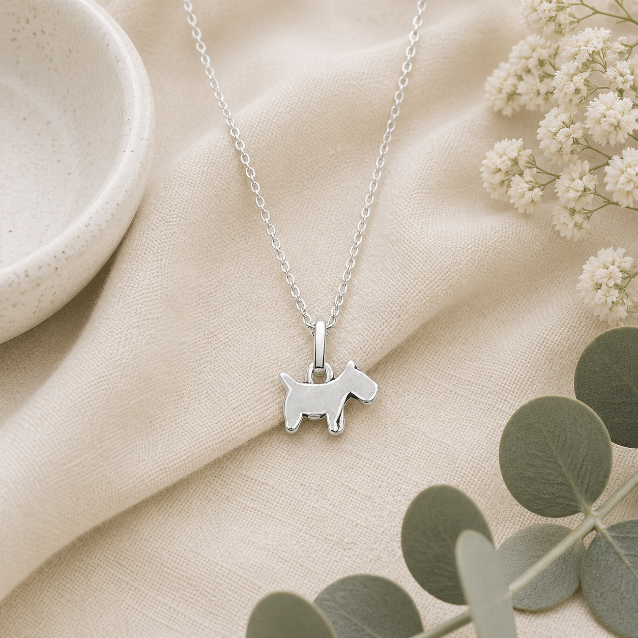 Scottie Dog Necklace - The Pet Drop