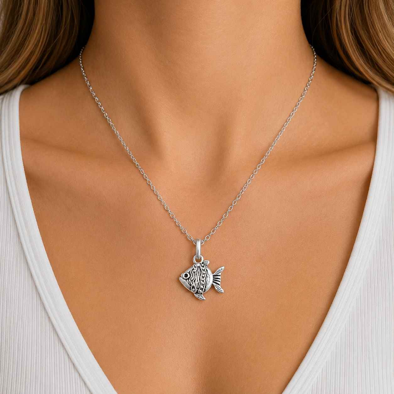 Fish Necklace - The Pet Drop