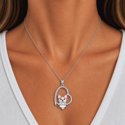 Cheeky Pup Necklace - The Pet Drop