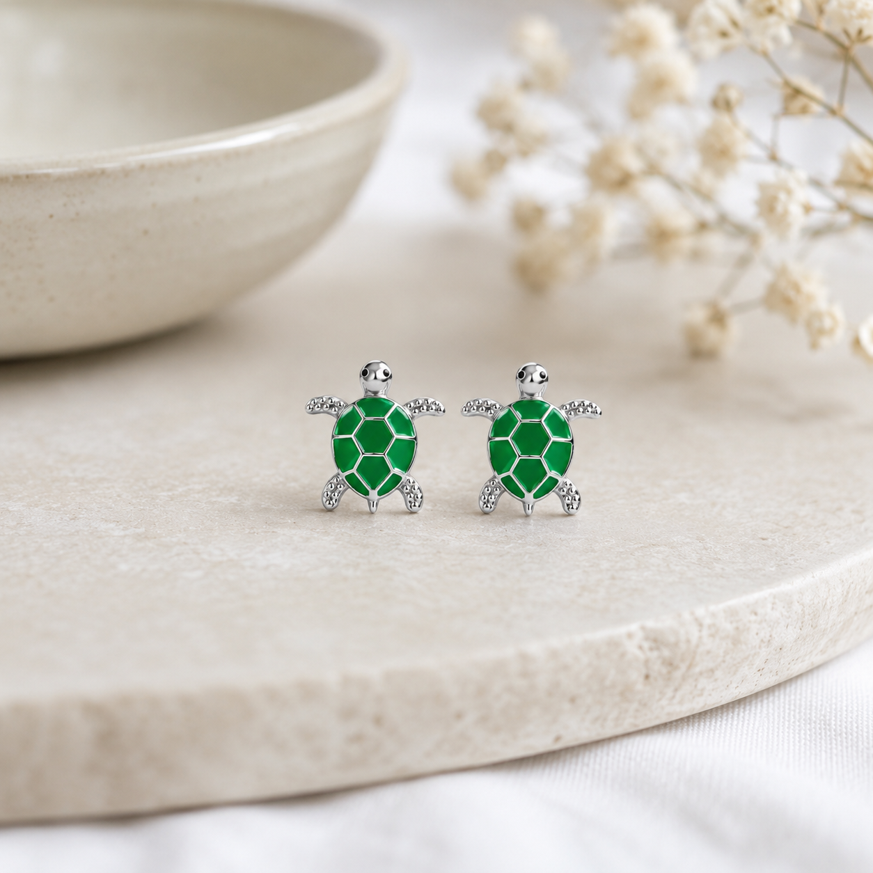 Terrific Turtle Earrings
