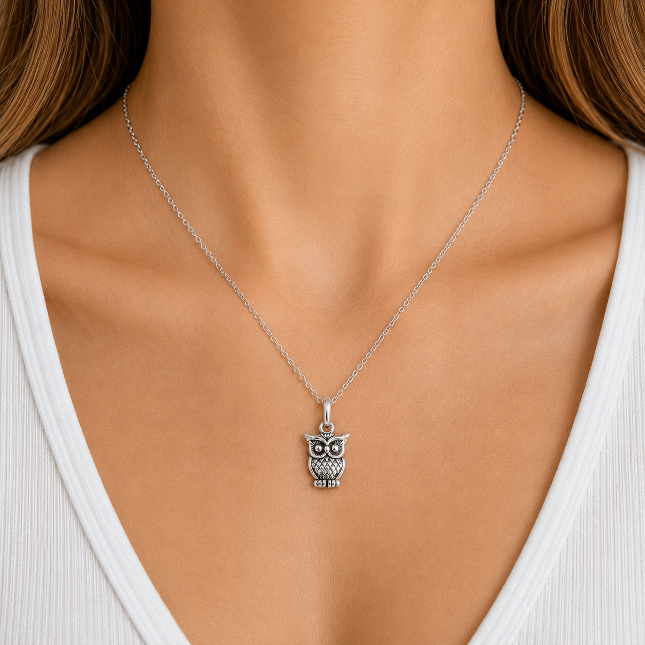 Owl Necklace - The Pet Drop