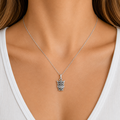 Owl Necklace - The Pet Drop
