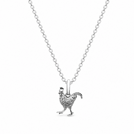 Rooster Necklace - The Pet Drop