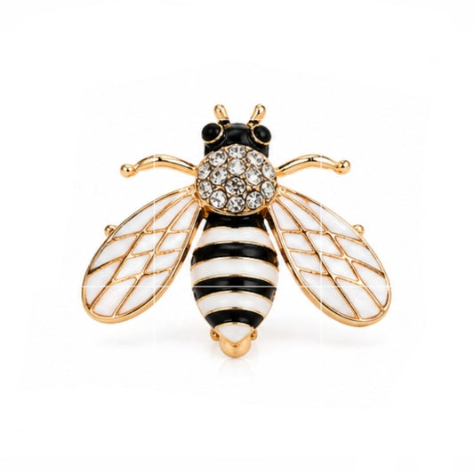 Ice Crystal Bee Brooch - The Pet Drop