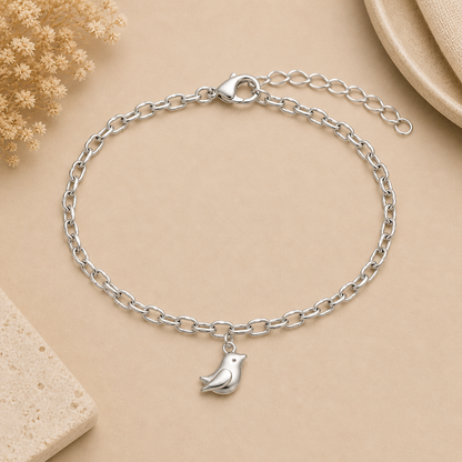 Pretty Robin Anklet - The Pet Drop