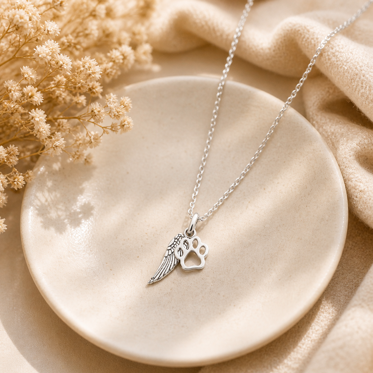 Angel Paws Necklace - The Pet Drop