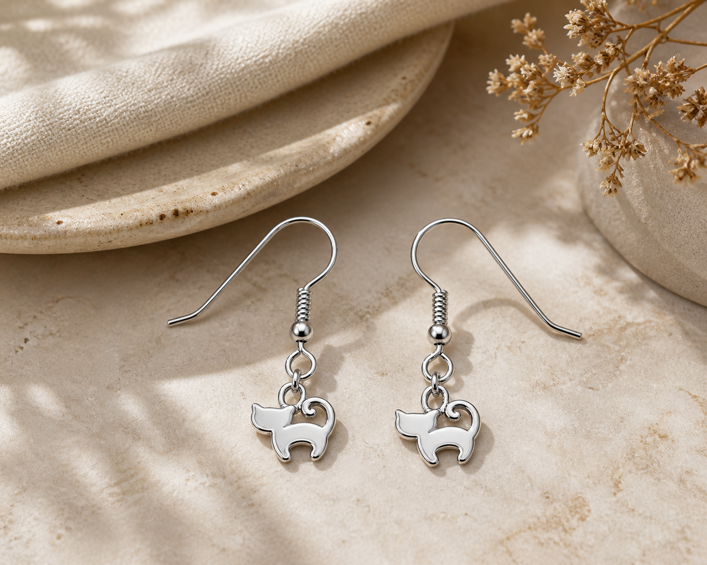 Little Kitten Earrings - The Pet Drop