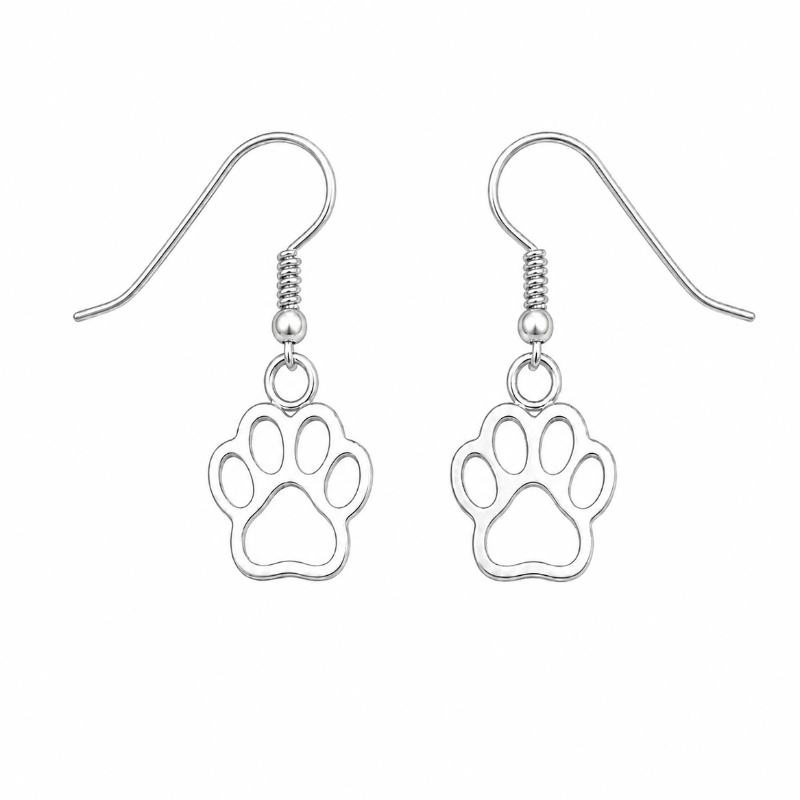 Paw Print of Love Earrings - The Pet Drop