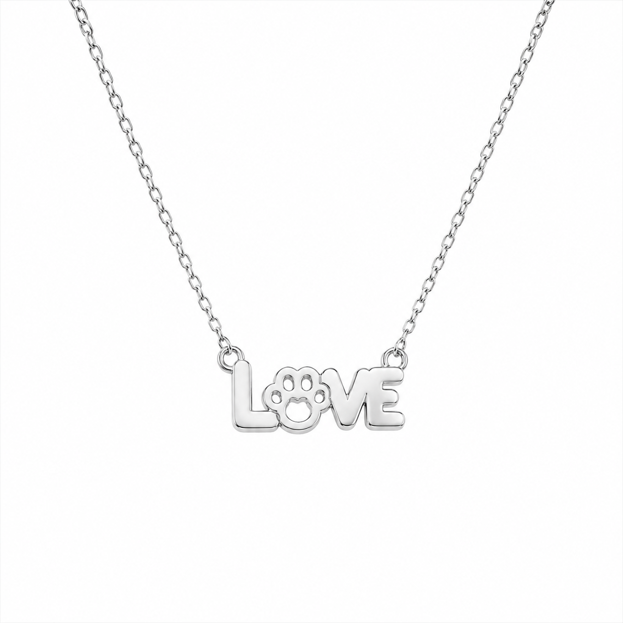 Paws in Love Necklace - The Pet Drop