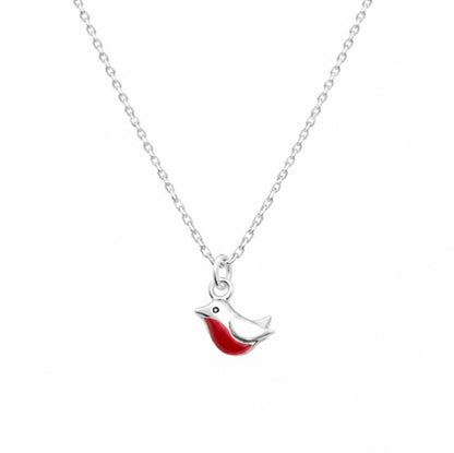 Forever Robin Red Breast Necklace - The Pet Drop