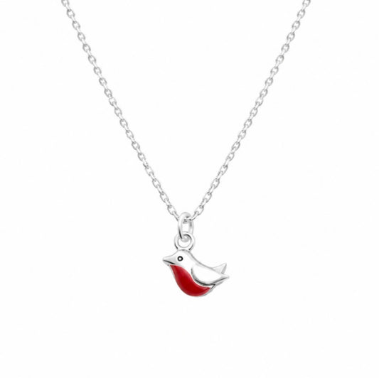 Forever Robin Red Breast Necklace - The Pet Drop