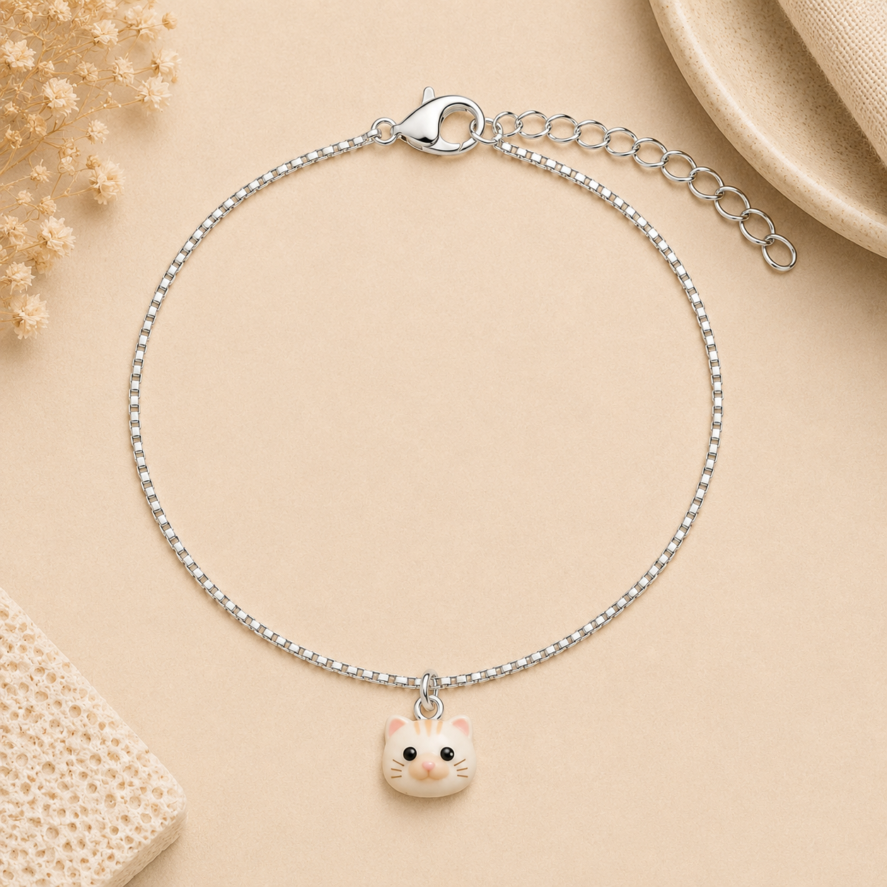 Ginger Cat Bracelet - The Pet Drop