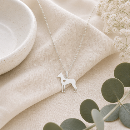 Doberman's Love Necklace - The Pet Drop