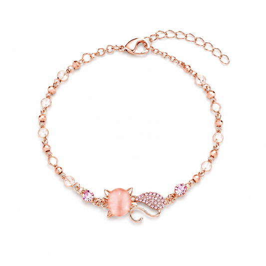 Crystal Cat Bracelet - The Pet Drop