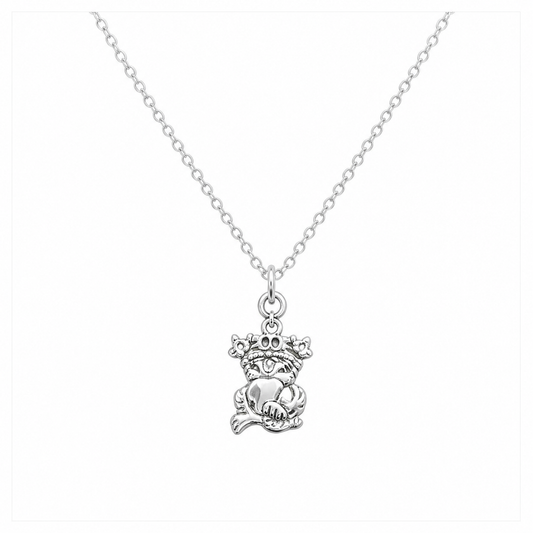 Crazy Cat Necklace - The Pet Drop