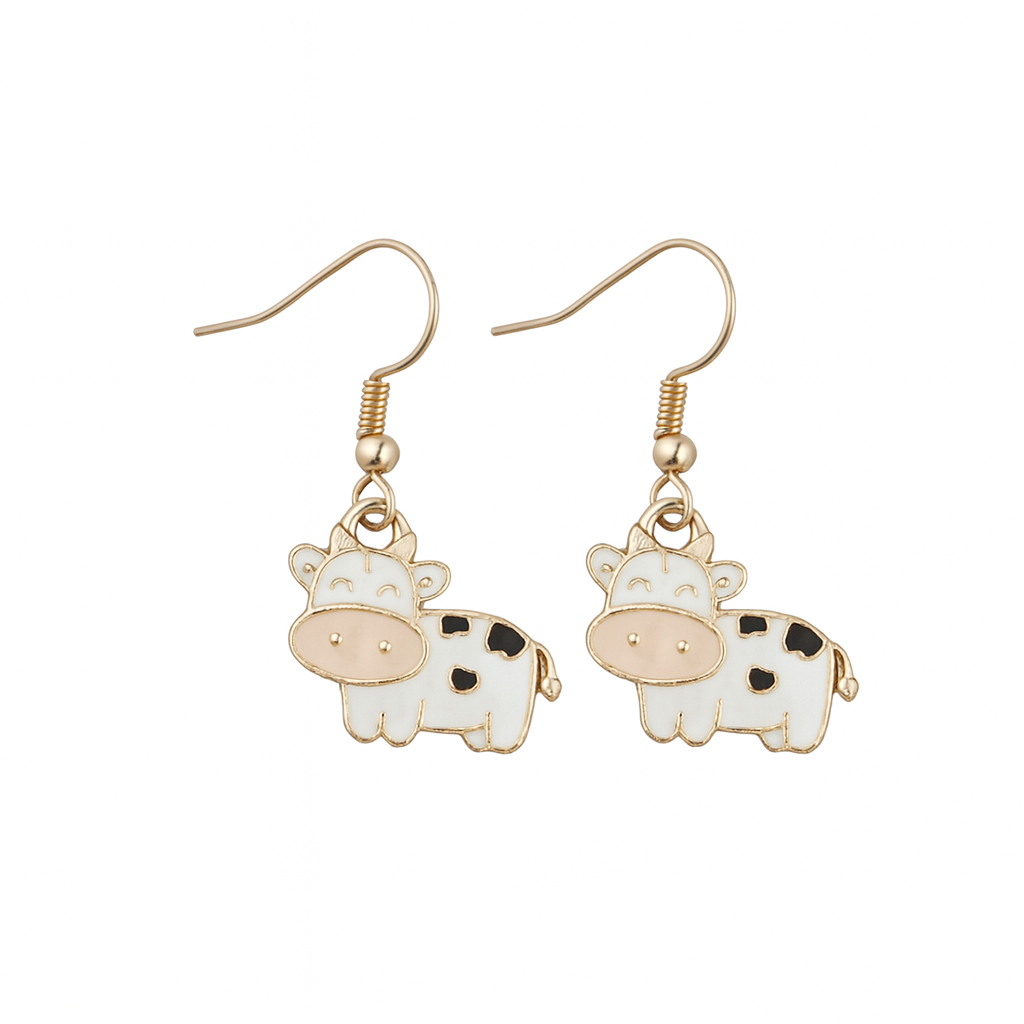 Cute Cow Earrings