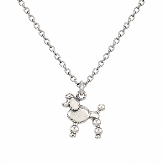 Pretty Little Poodle Necklace