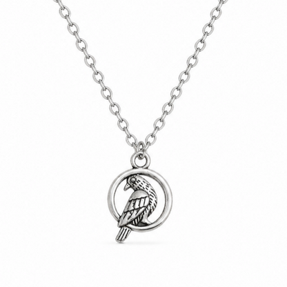 Perched Pigeon Necklace - The Pet Drop