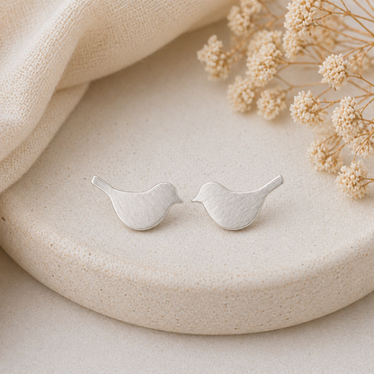 Robin of Peace Earrings - The Pet Drop