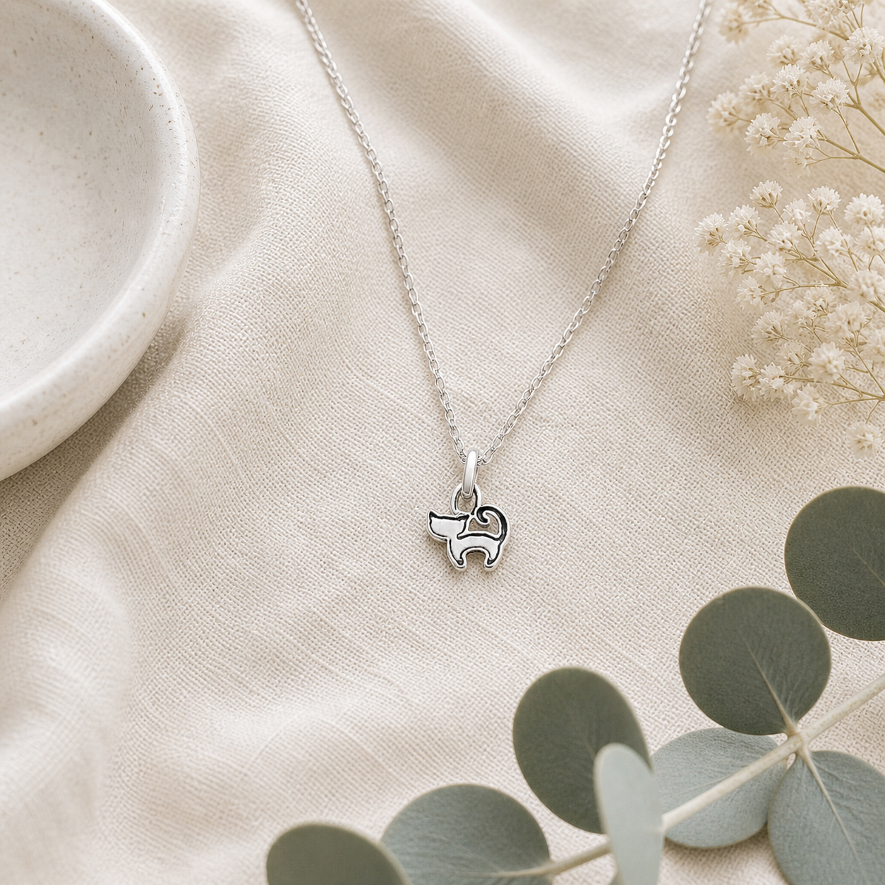 Little Kitten Necklace - The Pet Drop