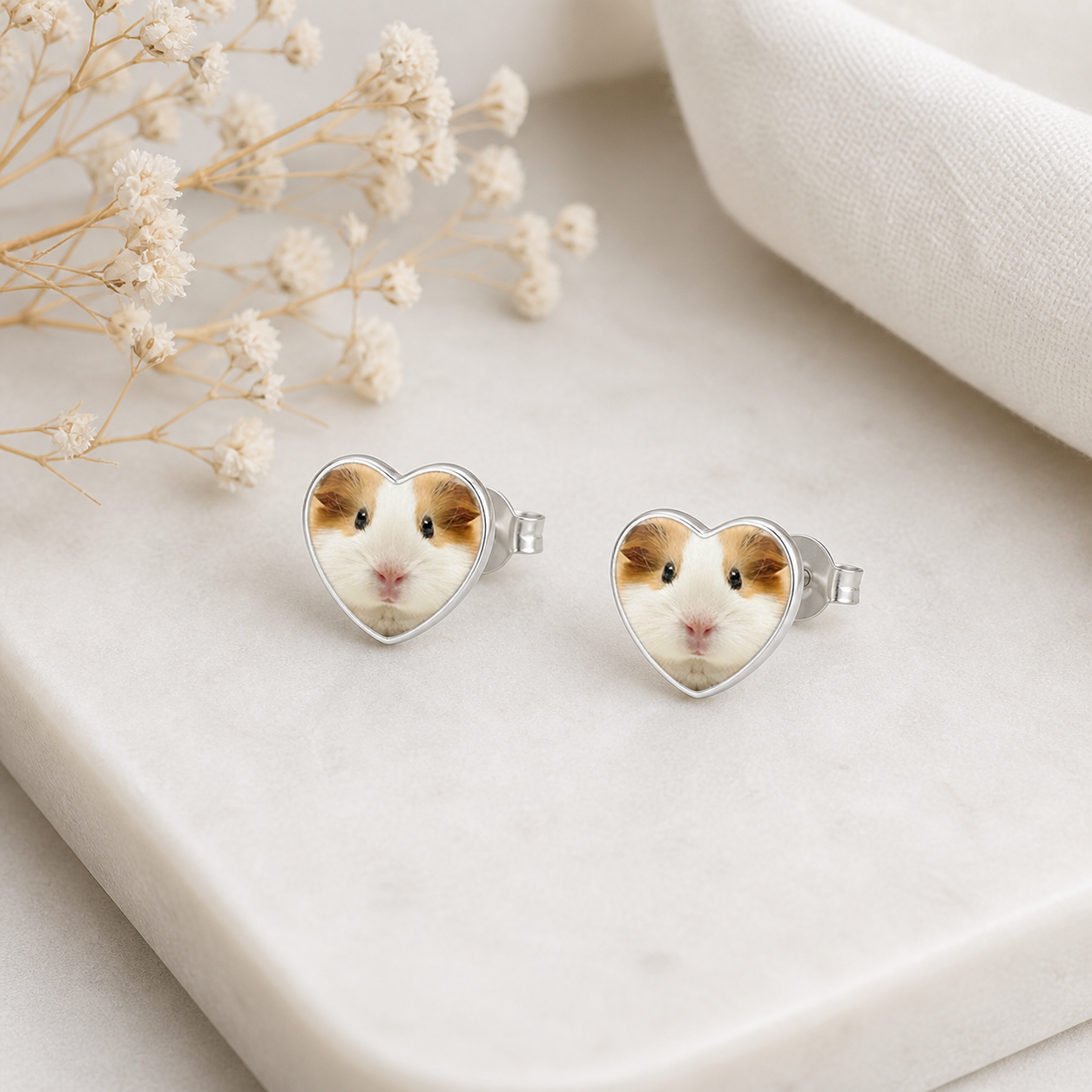 Guinea Pig's Love Earrings - The Pet Drop