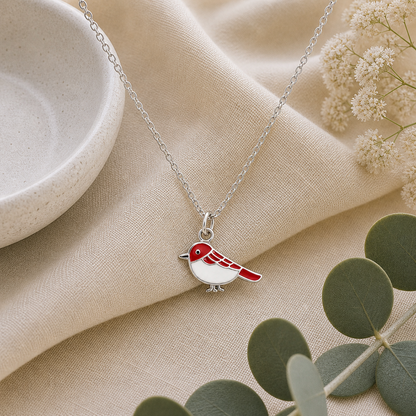 Forever Red Robin Necklace - The Pet Drop