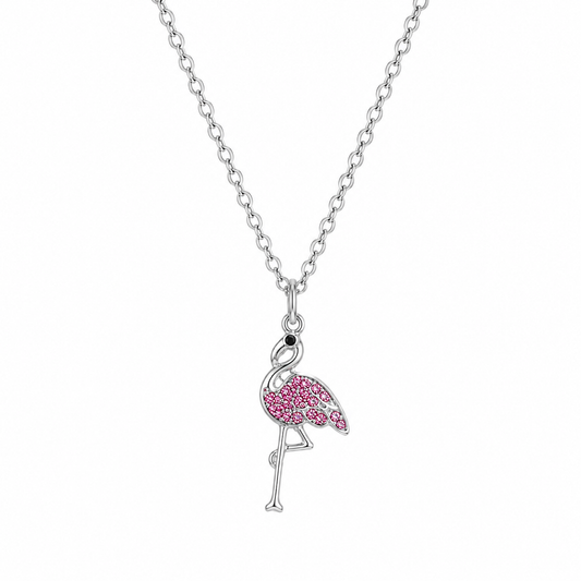 Pink Flamingo Necklace