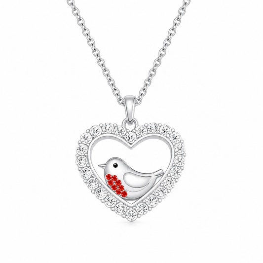 A Robin's Love Necklace