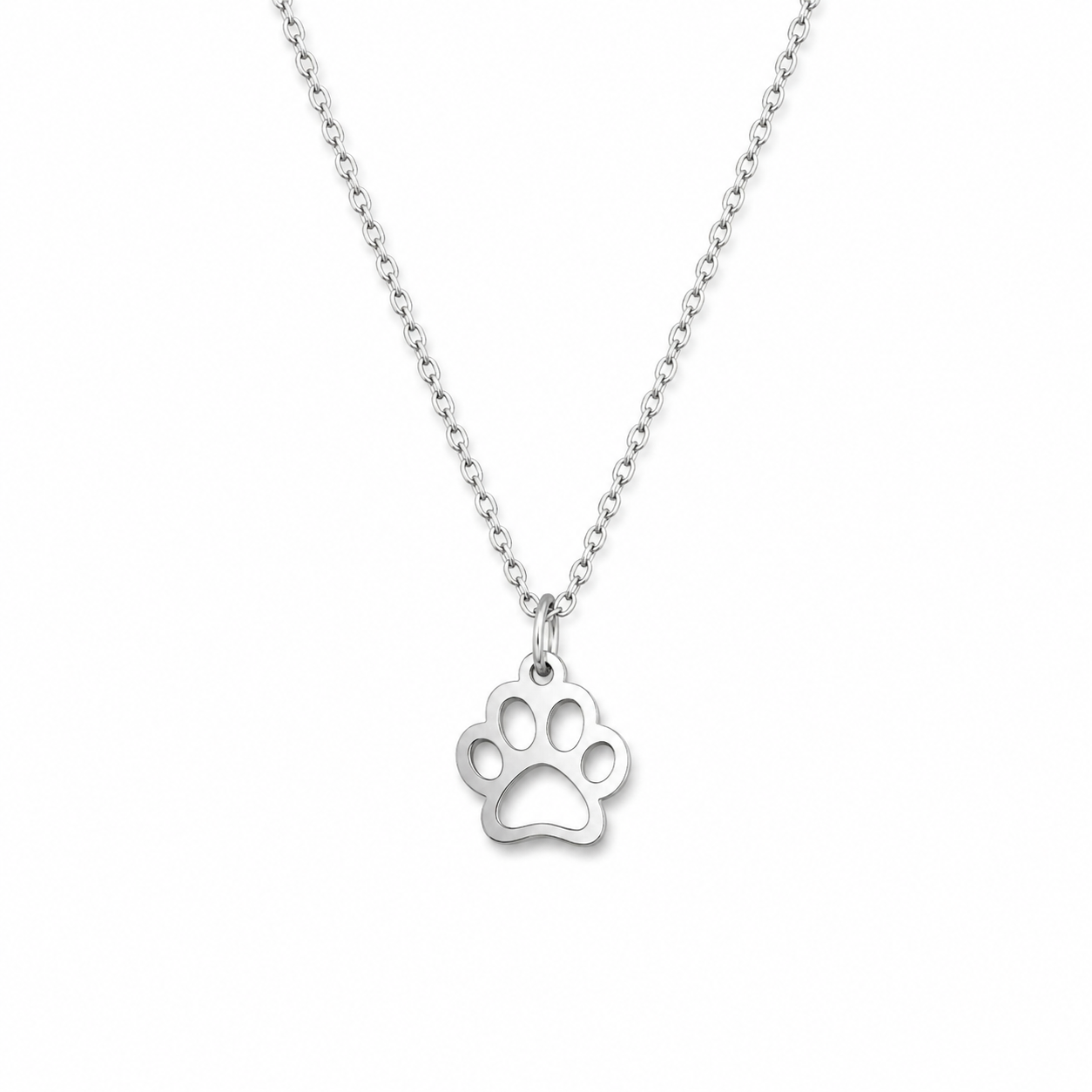 Paw Print of Love Necklace - The Pet Drop