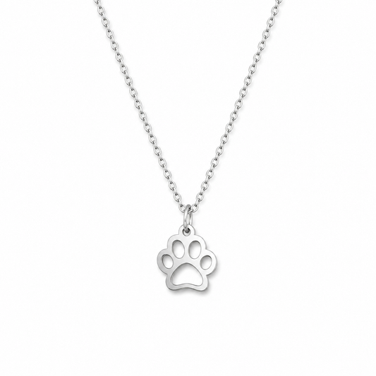 Paw Print of Love Necklace - The Pet Drop