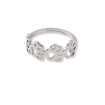 Silver Little Paws Ring