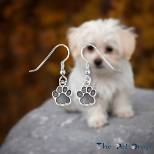 Striped Paws Earrings