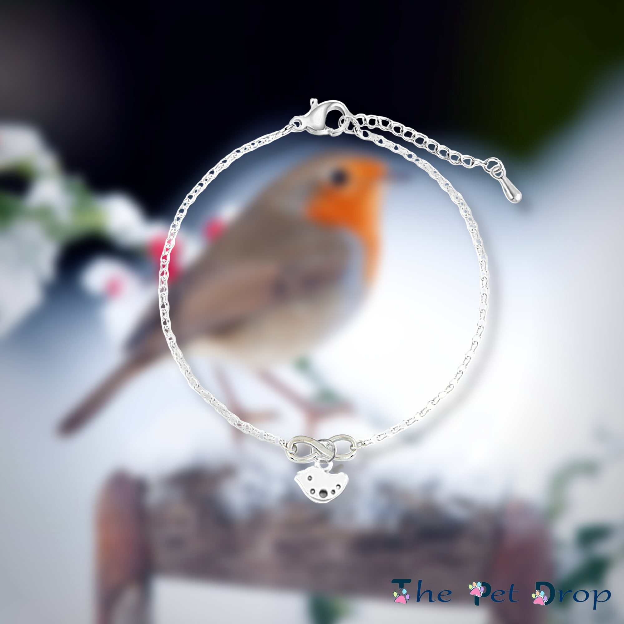 Infinite Robin Bracelet