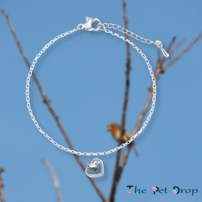 Robin of my Heart Bracelet - The Pet Drop