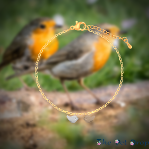 Two Little Robin's Bracelet