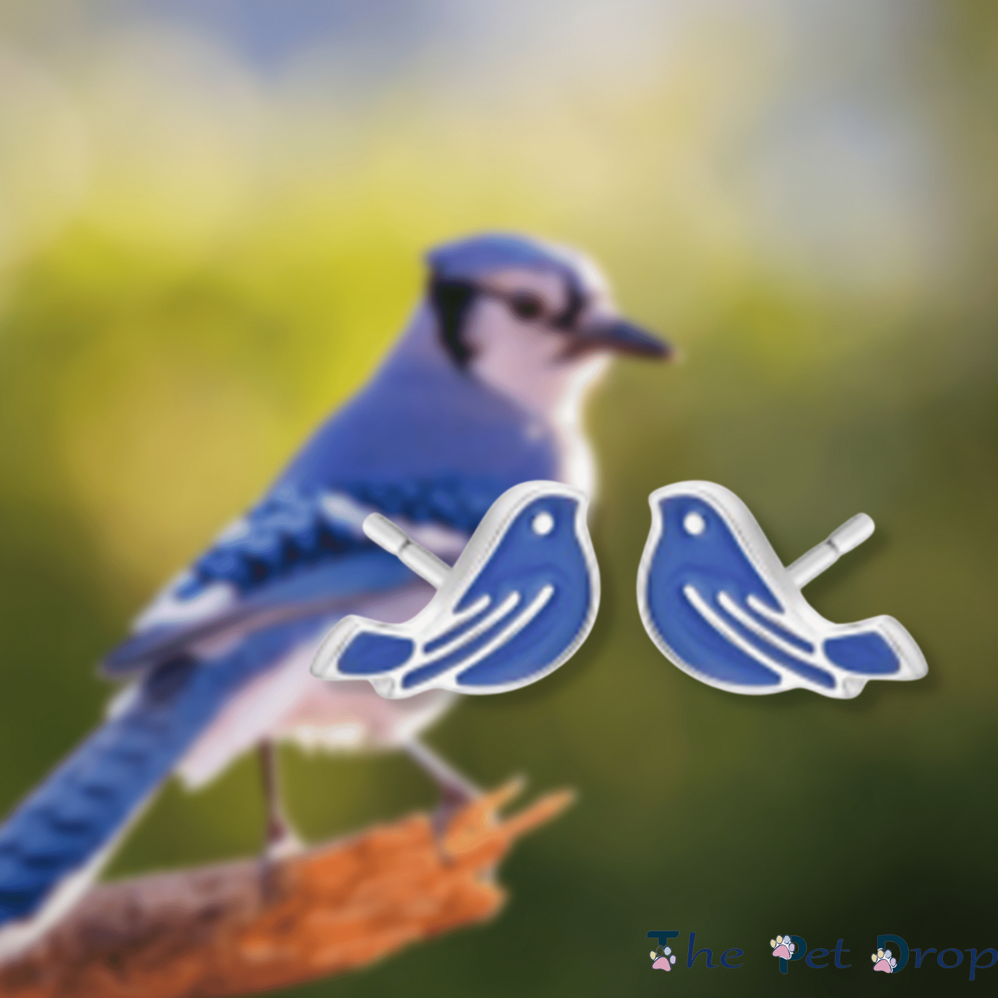 Little Blue Bird Earrings