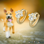 Paws of Joy Earrings (Gold Edition)