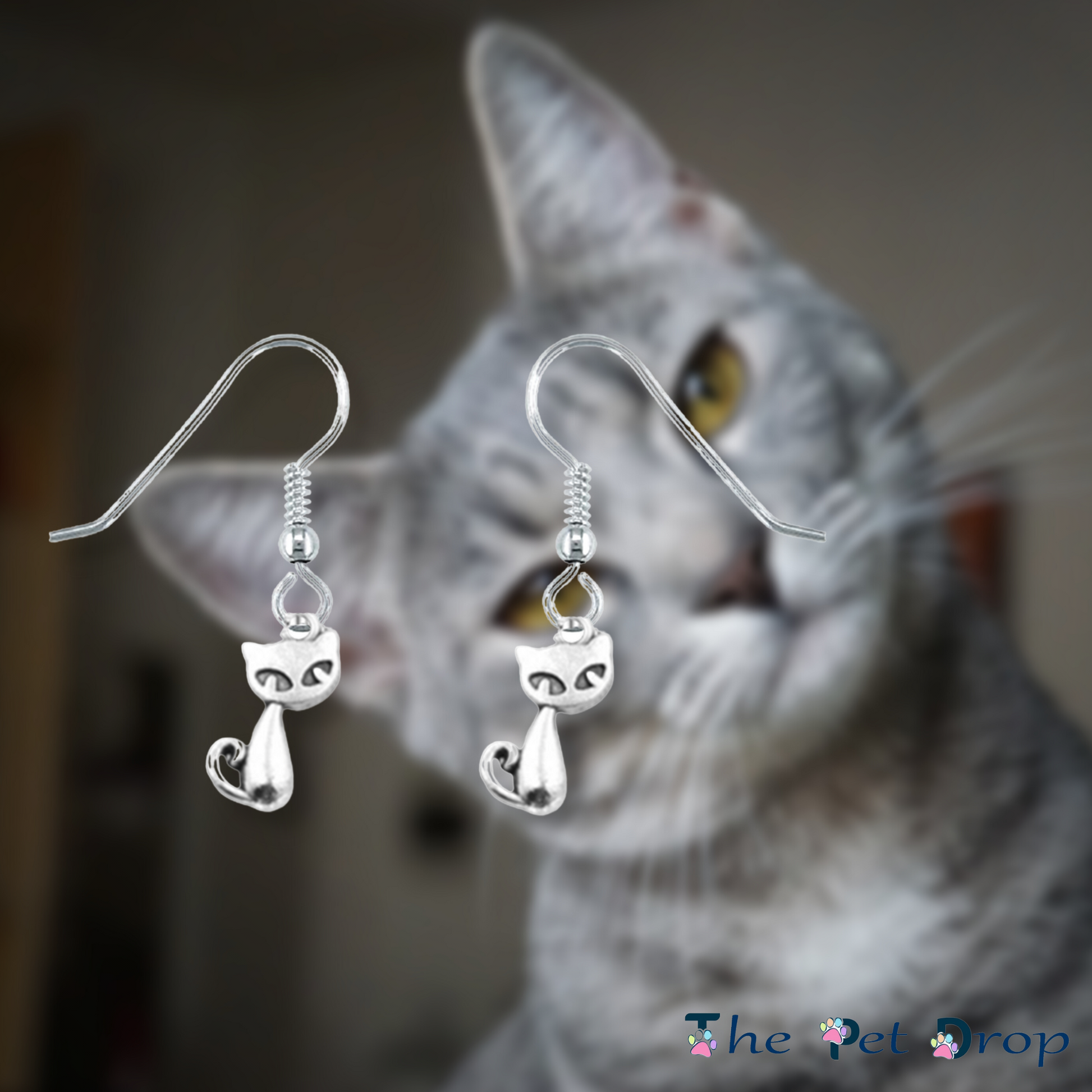 Sassy Cat Earrings - The Pet Drop