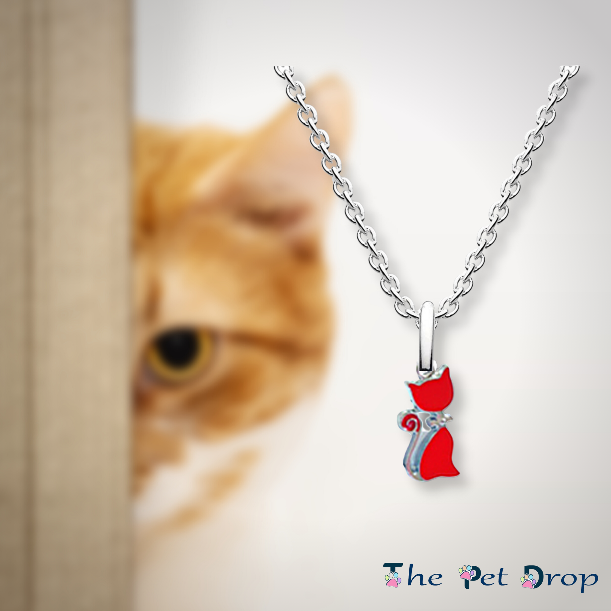 Red Cat Necklace