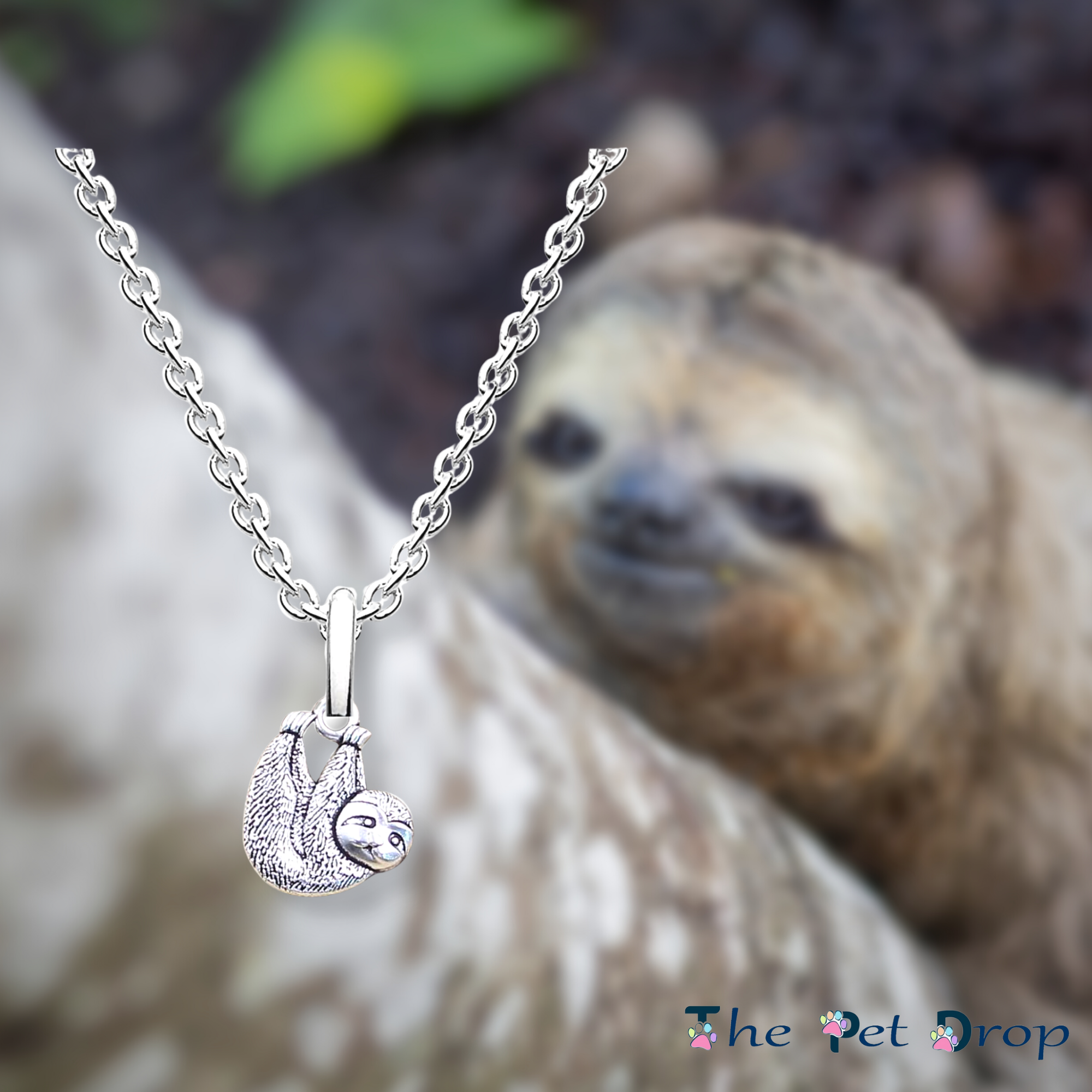 Sleepy Sloth Necklace