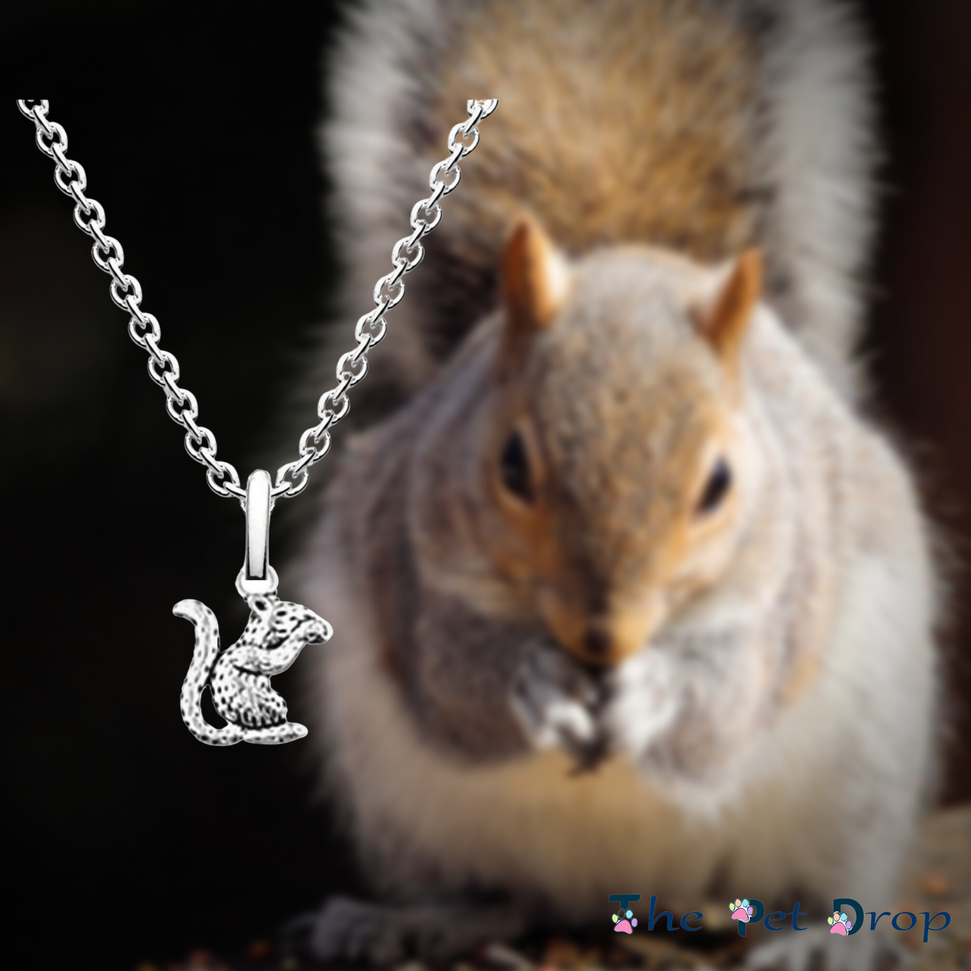 Squirrel Necklace