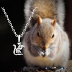 Squirrel Necklace