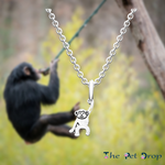 Swinging Monkey Necklace